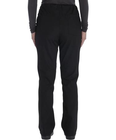 Vital Threads Unisex Scrubs Set V-Neck Top & Drawstring Pant VT509C - Medium Black - Buy Online on GoSupps.com