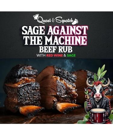  Quasi & Squatch Quasi & Squatch Beef Rub 440g Large BBQ Bottles (Pack of 2) - Buy Online on GoSupps.com