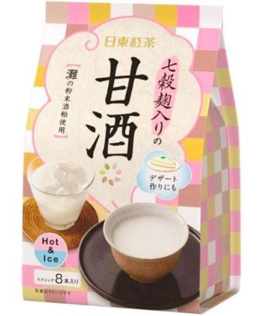 Nitto Black Tea with Seven Grains of Sweet Jiuqu Flavor (Hot/Ice)Milk Tea 1 Bag (Contains 8 Sticks) 100g 8 1 PACK - Buy Online on GoSupps.com
