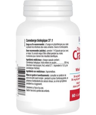 ReCleanse Organic Cranberry 37:1 Whole Fruit - 60 V-Capsules - Buy Online on GoSupps.com
