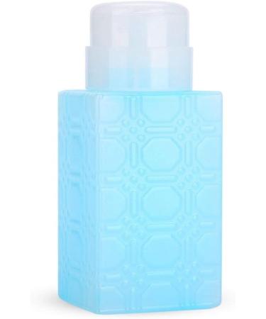Nail Polish Remover Pump Bottle Portable Refillable Pump Dispenser Bottle Nail Art Polish Makeup Remover Lotion Container Cleaner Refillable Bottle(Blue) - Buy Online on GoSupps.com