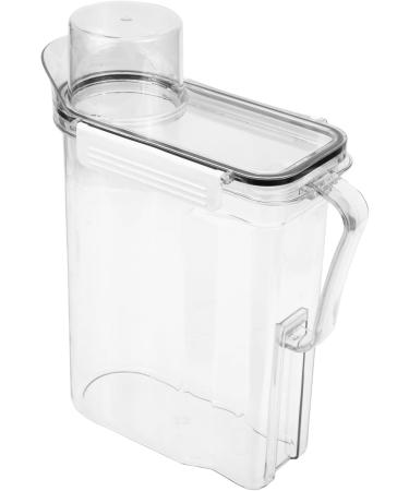 KOMBIUDA 4pcs Laundry Storage Box Bucket for Soap Tide Laundry Liquid Lotion Plastic Transparent - Buy Online on GoSupps.com