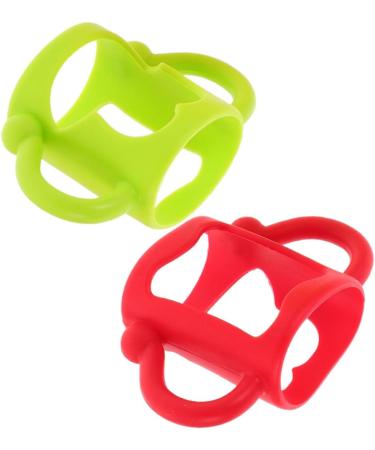 ibasenice 6 Pcs Silicone Bottle Handle Newborn Bottle Handle Newborn Bottle Grip Bottle Handles Milk Bottle Handles Milk Bottle Accessories Silicone Soft Wide Mouth 13.00X7.00X6.50CMx3pcs Assorted Colorx3pcs - Buy Online on GoSupps.com