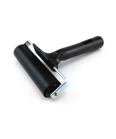 Honbay 4 Inch Rubber Brayer Roller for Printmaking, Printing, Scrapbooks, Wallpapers, Stamping, Gluing Application