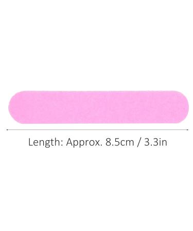 100 Disposable Double-Sided Nail Files - Pink - Perfect for Home & Salon Use | Premium Nail Tools for Effortless Manicures - Buy Online on GoSupps.com