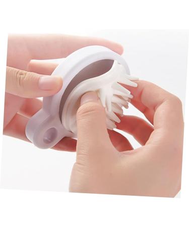 Beaupretty 4-Piece Bathroom Accessories Set Scalp Massage Brush & Hair Washing Scrubber - Japan White for Ultimate Clean & Relaxation - Buy Online on GoSupps.com