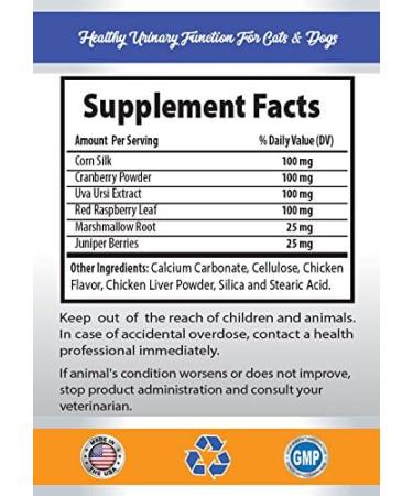 Buy Cat Urinary Tract Health Supplements - Natural Cranberry Comfort for Cats - VETS Recommended - 3 Bottles (270 Treats) - Dogs & Cats - International Shipping - Buy Online on GoSupps.com