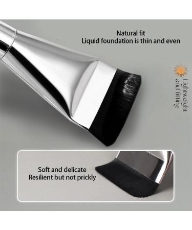 Flat Foundation Brush for Makeup Super Thin Blade Foundation Makeup Brush for Liquid Make Up Concealer Brush Foundation Contour Brushes - Buy Online on GoSupps.com