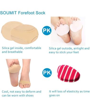 SOUMIT MITSCUSION COPLE S (EU 35-40) - Comfortable Midfoot Cushion with Breathable Lycra for Pain Relief - International Shipping - Buy Online on GoSupps.com
