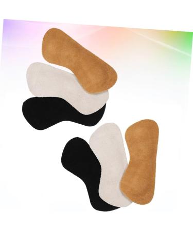 FOMIYES Heel Cushions - 3 Pairs Self-Adhesive Non-Slip Inserts for Men & Women - Comfortable High Heel Back Protectors - Buy Online on GoSupps.com