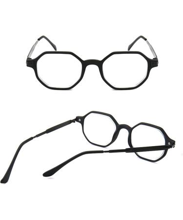 TBHOME MODE Polygonal Blue Light Blocking Glasses | Light Anti-Eye Strain Readers | Stylish & Comfortable for All Face Shapes - 2.5 Power - Buy Online on GoSupps.com