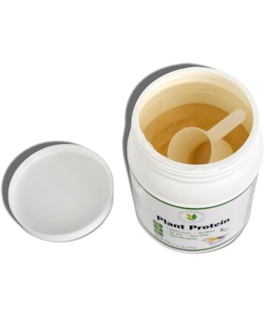 Organic Plant Protein Powder - Vanilla Flavor Gluten Free Dairy Free Soy Free - 17.99oz | Best International Shipping - Buy Online on GoSupps.com