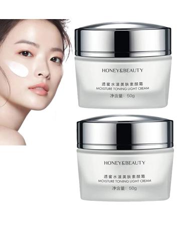 1/2/3pcs Honey Beauty Light Moisturizing Cream - Moisturizing Beauty Cream, Moisturizing Conditioning Cream, Honey Beauty Cream, Conditioning Cream (2pcs)
