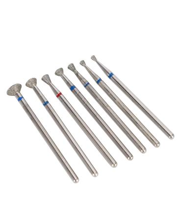 Nail Drill Bits High Efficiency Good Stability Manicure Grinding Tips Diamond Sand Wear Resistant for Nail Art Salon(NO.03)