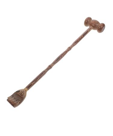 Iwowhero tickling self -massage body scratches made of wood massage hammer scratching tree massage device Handhammer massage device body massage gear Hand scratches multifunction back scratches
