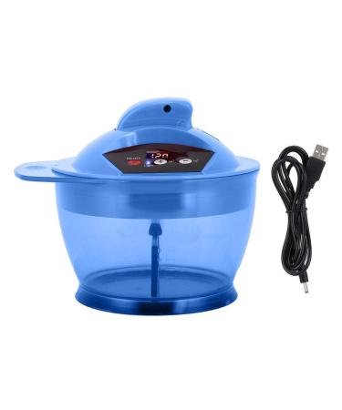 Electric Hair Coloring Bowl - Automatic Mixer Blender for Hair Dye - Blue - Buy Online on GoSupps.com