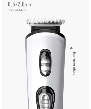 Electric Hair Clipper for Men - Rechargeable Low Noise Trimmer | Professional Barber Hair Cutter - Buy Online on GoSupps.com