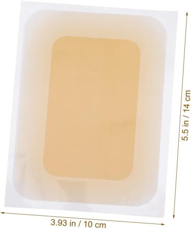 FRCOLOR Autocollant Couvrant Cicatrice Et Tatouage 10 Pi ces Taille Unique tanche Couleur Peau Fonc e Maquillage Couvrant Imperm able Pour Corps 14x10cm teint fonc  - Buy Online on GoSupps.com