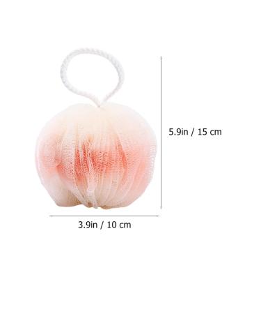 Buy 4pcs Stylish Bath Balls | Foaming Shower Tools | Bubble Makers & Scrubbers for Bathing - Buy Online on GoSupps.com