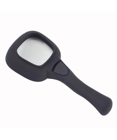 Boutique VergrootglasDraagbaar Vergrootglas Handheld Vierkant Model met 6 LED-verlichting Lezen Sieraden Identificatie Bankbiljet Vergrootglas/Product