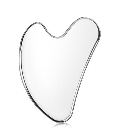 Uraqt Gua Sha stainless steel Gua Sha Stein facial tool Guasha scraping facial massage tool massage scraping for face eyes neck body - Buy Online on GoSupps.com