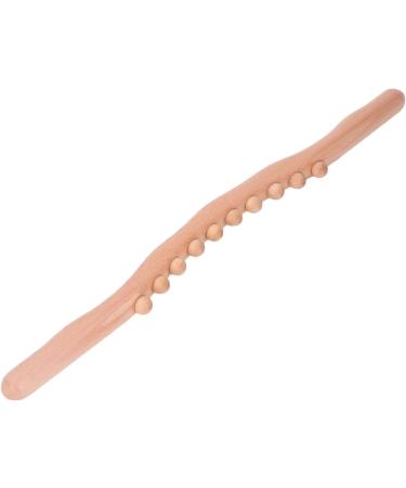 Raguso Massage Stick Roller - 2 Pack Wooden Scraper for Skin Tightening & Back Pain Relief | International Shipping - Buy Online on GoSupps.com