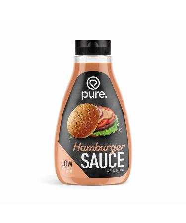 Pure Low Carb Sauce Hamburger 425ml low calorie & low fat dip sauce diet