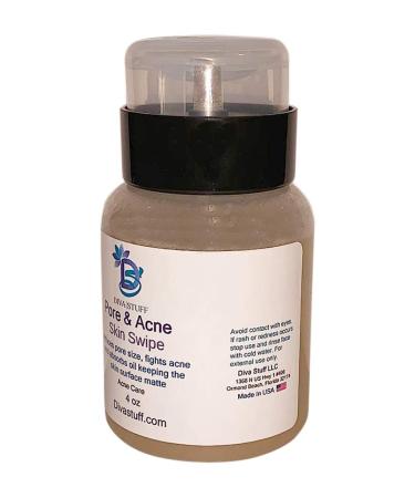Pore and Acne Skin Swipe Tightens Pores Absorbs Oil and Fights Acne Diva Stuff 4 oz - Buy Online on GoSupps.com