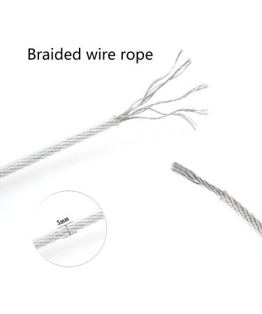 FRAMNG 2 Pack Dog Tie Out Cable Reflective Tie-Out Cable 10ft Steel Wire Rope for Dogs Up to 80 Pound Heavy-Duty Dog Runner Tie Out Cable Dog Lead Line for Yard Camping Outside (3 Meter) - Buy Online on GoSupps.com