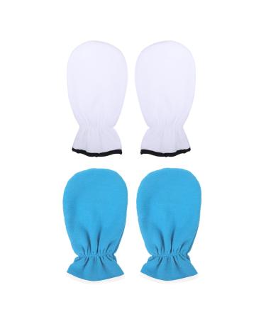 FRCOLOR 2paires De Paraffine R utilisables Pour Soins Des Mains De Lavables Pour Professionnel Protection Chaude Et Hydratante