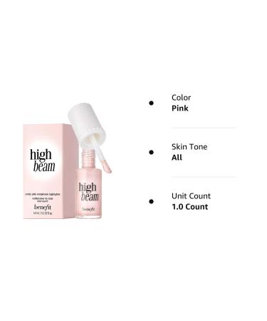 Benefit Cosmetics High Beam Liquid Highlighter - Pink - 0.2 FL OZ - Buy Online on GoSupps.com