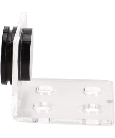 Zerodis Aquarium Coral Rack Bracket - Strong Acrylic Transparent Frag Rack with Suction for Coral Accessories (4 Hole) - Buy Online on GoSupps.com