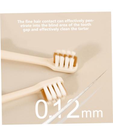 Hapinary 4-Piece Cartoon Children's Toothbrush Set | Ergonomic Manual Travel Toothbrushes | Ideal for Kids | Durable PP Material - Buy Online on GoSupps.com