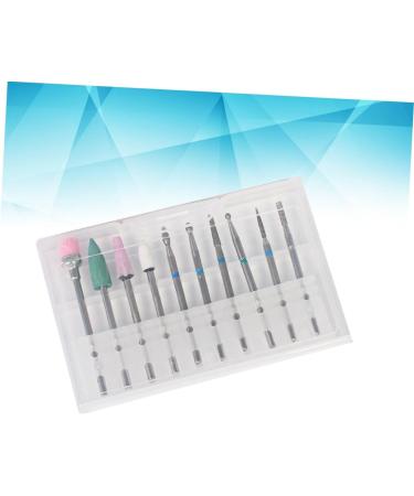 minkissy Set Nail Grinding Head Diamond Nail Drill Bit Ceramic Nail Drill Bit Diamond Cuticle Nail Bits Nail Drill Kit Manicure Tools Kit De Manicura Nail Drill Bits Polisher Rotary File medium Picture 1 - Buy Online on GoSupps.com