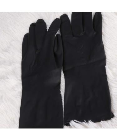 Minkissy 2 Pairs Hair Dye Gloves Hairdressing Hair Dye Gloves Reusable Professional Hairdressing Salon Dye Gloves Hairdressing Tools for Salon Home (L) - Buy Online on GoSupps.com