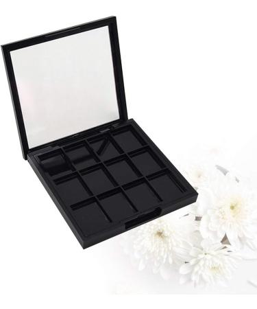 1PC 12 Grids Empty Eyeshadow Dish DIY Eyeshadow Eye Makeup Storage Box for Women Girls Beginners - Buy Online on GoSupps.com