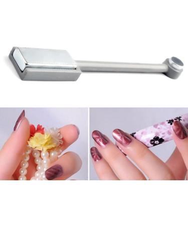 3D Magnet Stick Nail Art Tool Cat Eye Gel Plate Manicure Nails Double Head Polish DIY for Women Beauty Nail Art Tool - Buy Online on GoSupps.com