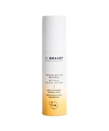 Dr. Brandt Skincare BTW Triple active retinol gentle overnight renewal cream 1 fl. oz. / 30 ml 1 Fl Oz (Pack of 1)