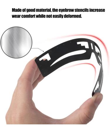 Hemoton Eyebrow Design Eyebrow Card Eyebrow Shaper Supply Eyebrow Grooming Tool Reusable Eyebrow Shapers Reusable Eyebrow Stencil Women Gift Beauty Salon Supply Eyebrow Makeup Stencil - Buy Online on GoSupps.com