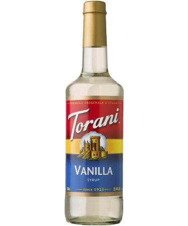 Torani Vanilla Flavour Syrup 750 Milliliter & Classic Caramel Syrup 750 milliliters Flavour Syrup + Caramel Syrup - Buy Online on GoSupps.com