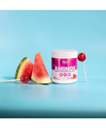 NLA for Her Her Aminos BCAA Amino Acid Blend - Watermelon 254g | Endurance, Lean Muscle, Hydration, Recovery - Buy Online on GoSupps.com