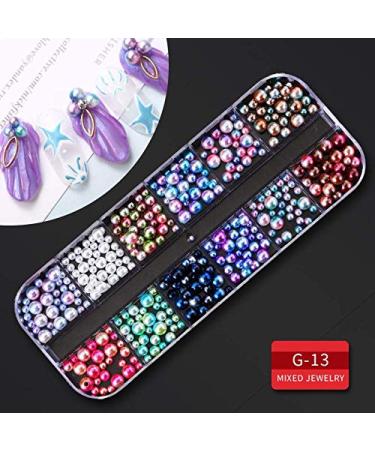 Artdone 9 Boxes Nail Rhinestones Kit with Tweezers, Pen - Nail Art Accessories Set - Buy Online on GoSupps.com