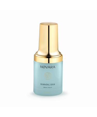 Novara Illuminating Serum | Triple Hyaluronic Acid | Korean Skincare | Targets Fine Lines & Wrinkles | Hydrating & Plumping | Moisture Boosting | Doctor Recommended | 1 Oz