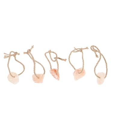 KONTONTY 5pcs Cattle Salt Lick Practical Rabbit Salt Animals Salt Small Pets Lick Salt Rope