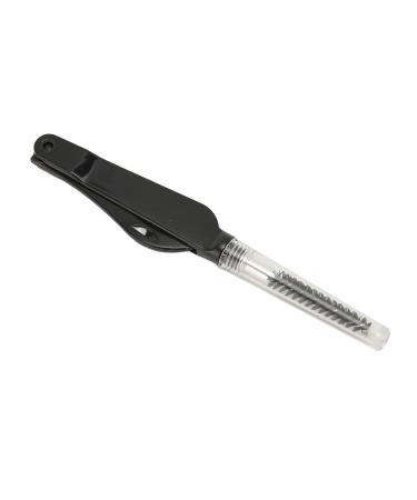 Buy Black Double Head Eyebrow Eyelash Comb - Portable Brow Mascara Brush for Women | Best Makeup Grooming Tool - Fast International Shipping - Buy Online on GoSupps.com