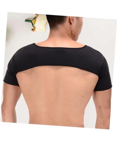 Buy Baluue Sports Shoulder Pads Brace - Breathable Black Bra Straps for Posture Correction & Protection - International Shipping Available - Buy Online on GoSupps.com