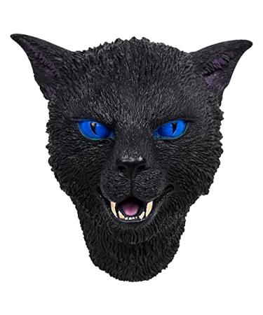 Yanyueshop Party Favors Cat Head Cover Meow Star Head Cover Cat Head Cover Dance Party Performance Requisite Party 9 Black Unity Size
