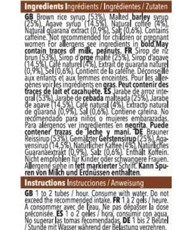 Mulebar - Sport Energy Gel - Coffee - 37g - Vegan - 100mg Caffeine - Resealable and Reusable Tube - Buy Online on GoSupps.com