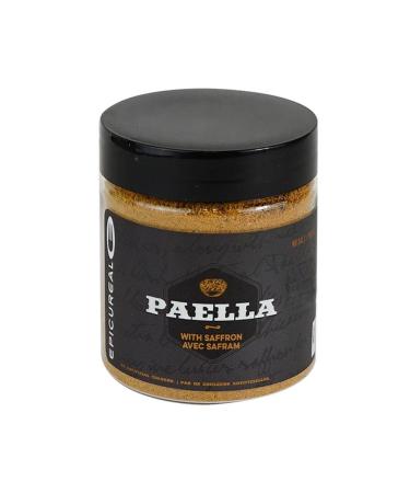 Epicureal Paella Seasoning with Saffron - 60g All Natural, Spanish Cuisine, Prepare Gourmet Restaurant Quality Paella at Home