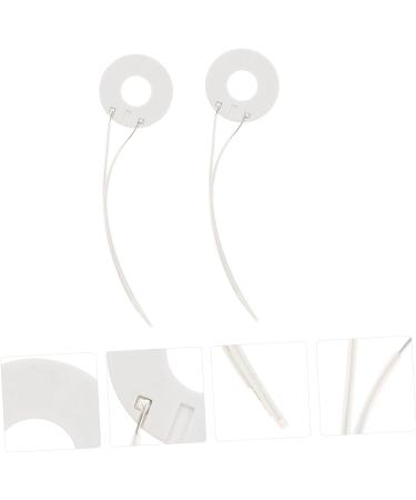 Beavorty 4 Pcs White Plastic Heating Appliance Repair 9.5X2.5CMx2pcs Whitex2pcs - Buy Online on GoSupps.com